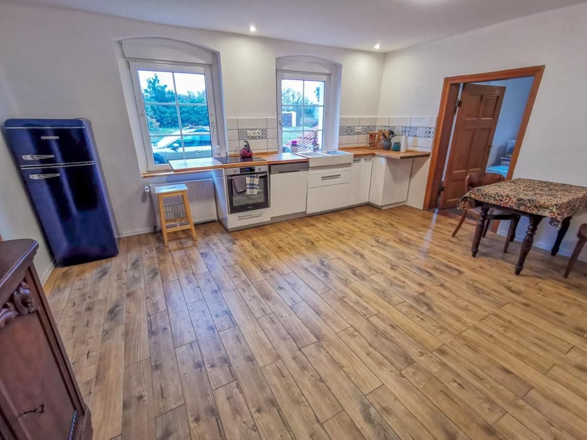 Apartment In Herrenhaus Gross Pinnow Exteriör bild